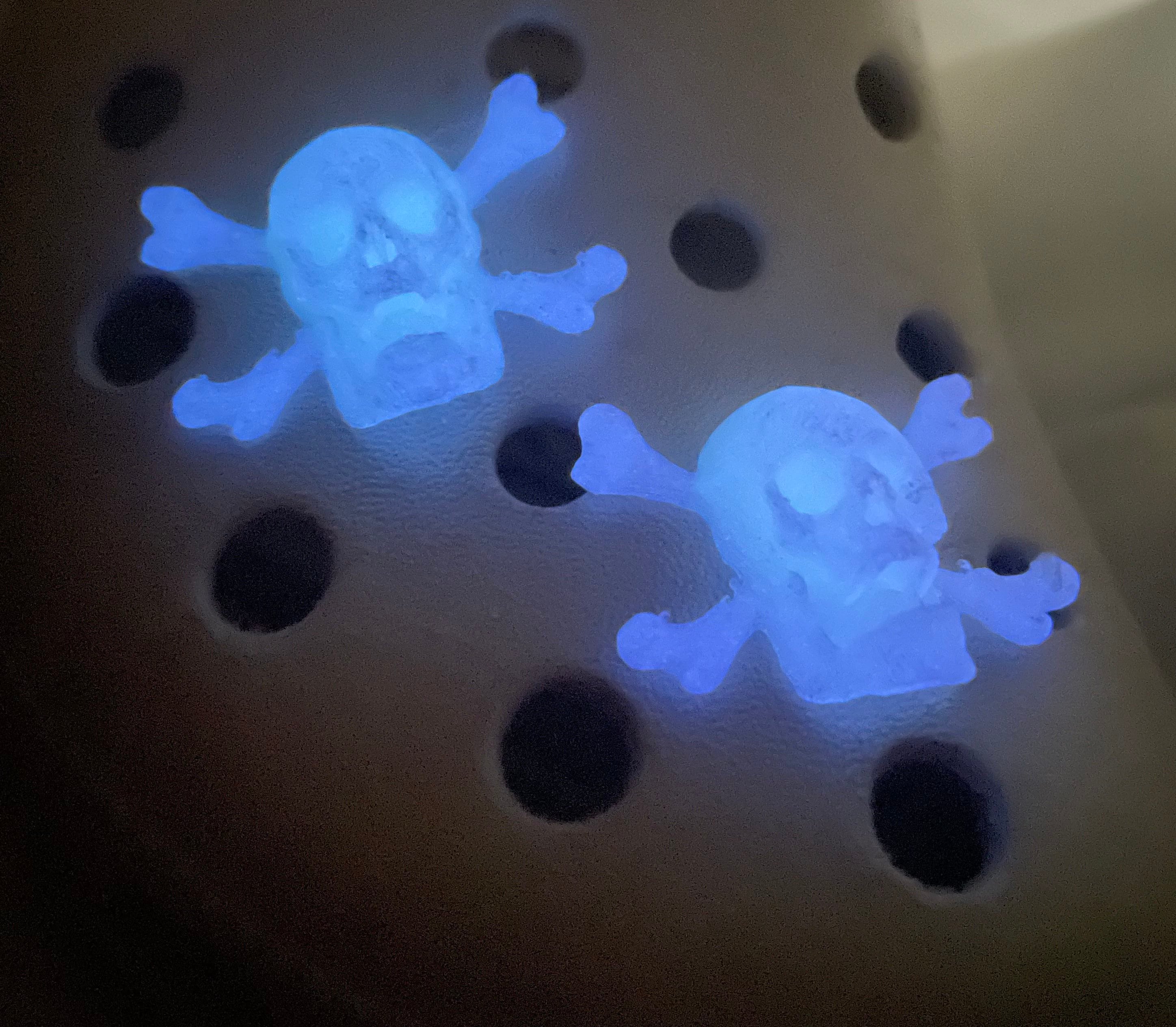 Glow in the Dark Croc Charms Letters and Numbers 