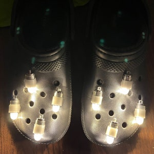 Croc Headlights, Flashlights, Lights for Crocs, Croc charms,