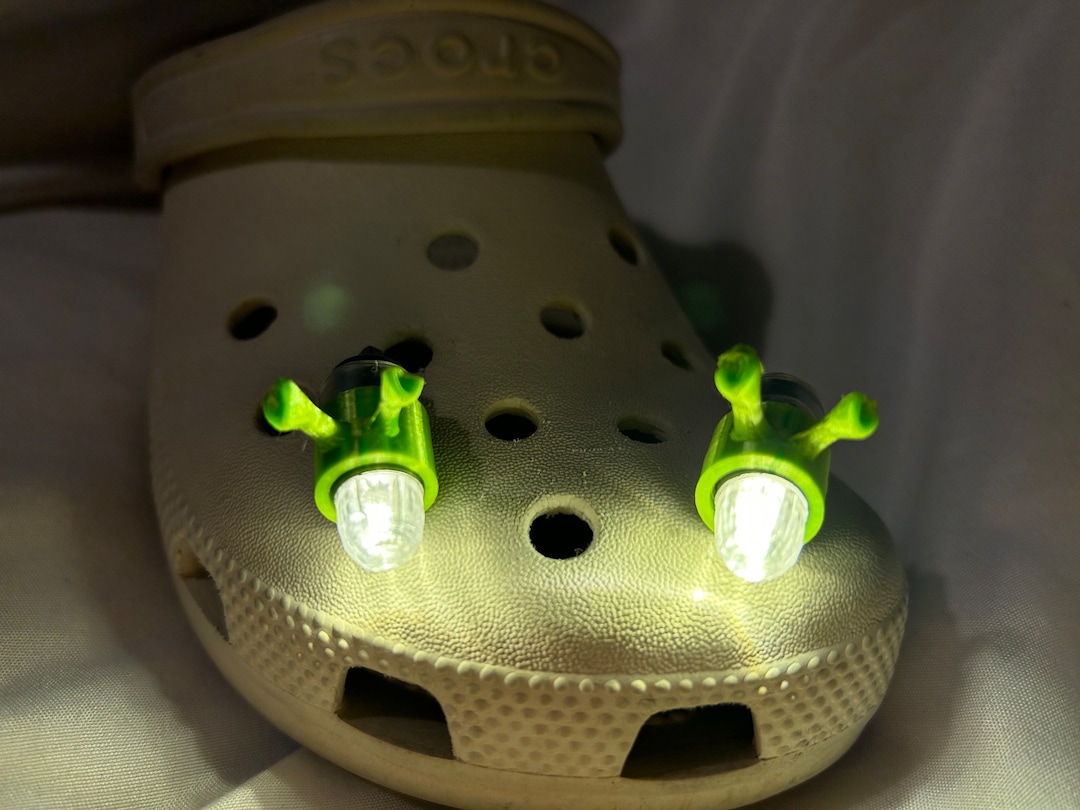 Ogre Croc Headlights Lights for Crocs Croc Lights Jibbitz Etsy UK
