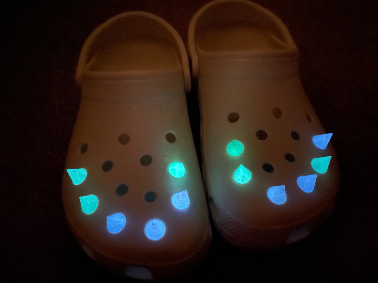 Light up croc charms sale