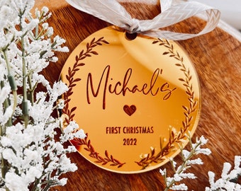 Baby first Christmas ornament 2023,First Christmas ornament baby, Baby first Christmas ornament, Baby ornament, New baby Christmas ornament