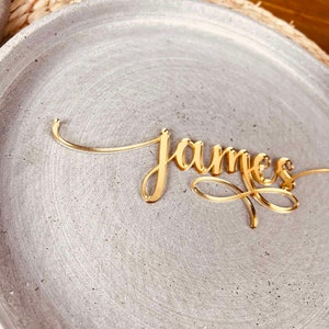 Party table decorations, Party decorations, Table decor, Personalized place cards, Name tags, Placeholder, Wooden place names,Table setting zdjęcie 4
