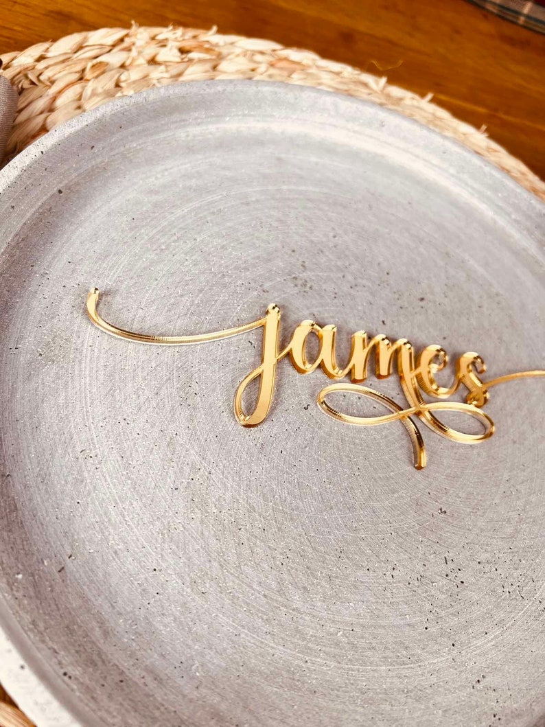 Party table decorations, Party decorations, Table decor, Personalized place cards, Name tags, Placeholder, Wooden place names,Table setting zdjęcie 4