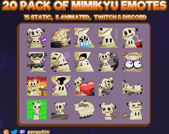 15 OHSHC Hikaru STATIC Emotes for Twitch  Discord 