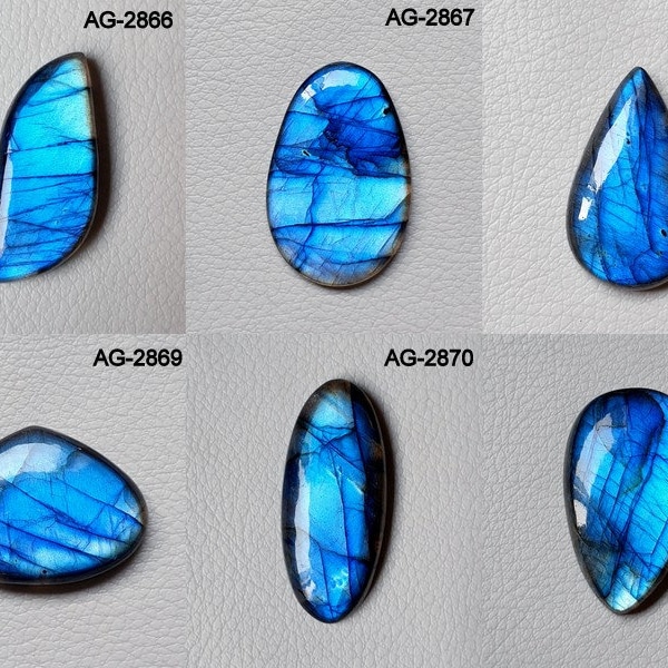 Blue Labradorite Gemstone - Natural Labradorite Gemstone - High Quality Labradorite Stone - Blue Labradorite Cabochon Labradorite Crystal