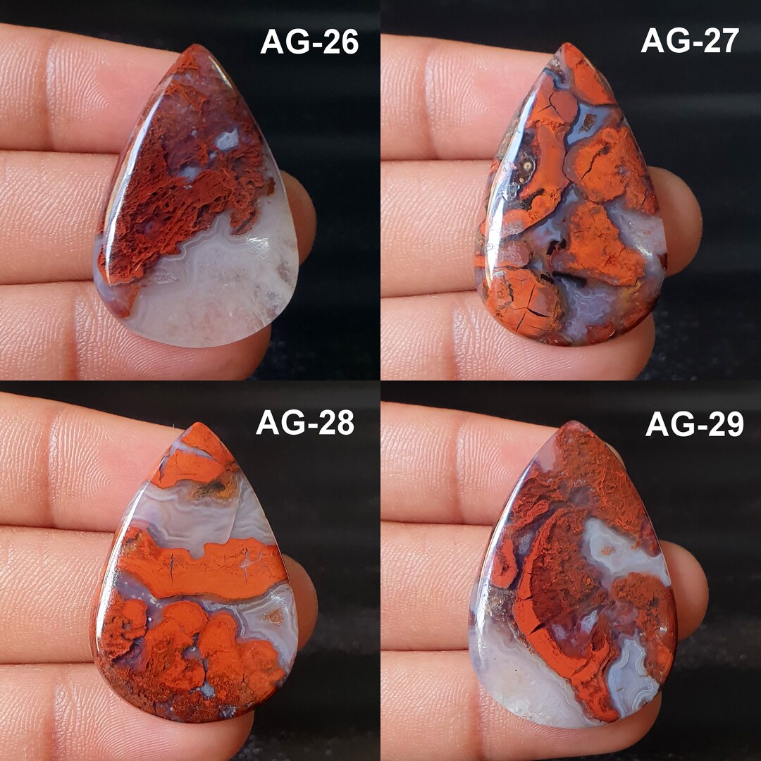 Red Poppy Jasper Gemstone High Quality Poppy Jasper Stone Etsy