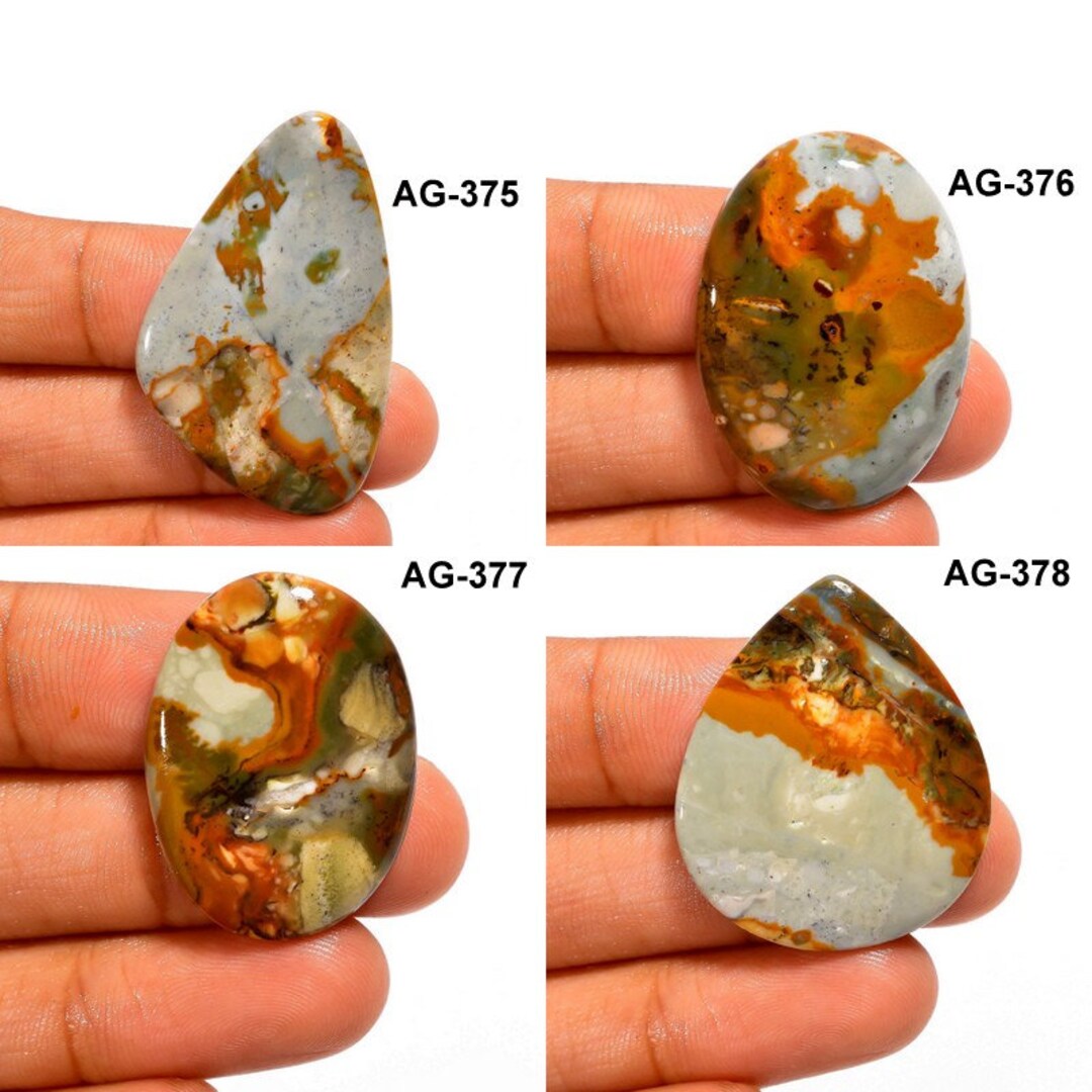 Natural American Picture Jasper Gemstone Picture Jasper Etsy