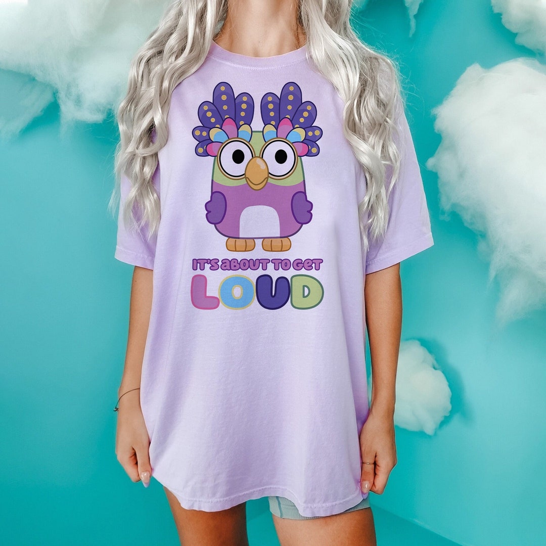 Bluey's Toy Owl Bird Shirt Bluey Toy Shirt Bluey Shirt Etsy