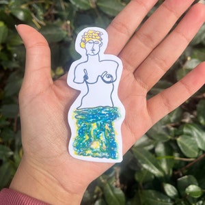 Greek God Sticker