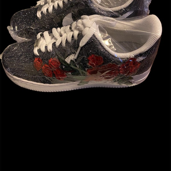 custom glitter af1