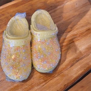 Custom pearl mix croc