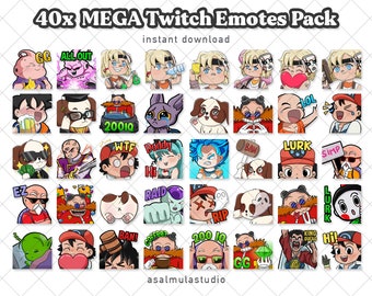 Twitch Emote Etsy