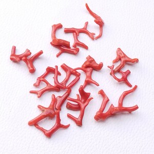 WOW !! 76.60 Cts, 100% Natural Italian Red Coral Gemstone Loose Branch Polished AAA+ Quality Coral Stick Smooth Gemstones 12x5--32x4 MM A549