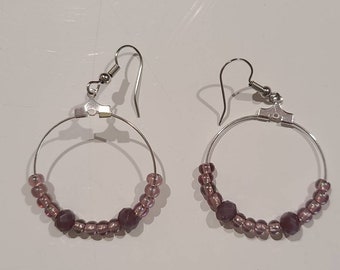Hoop earrings