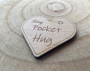 Tiny Pocket Hug - Heart Shape Token - Wholesale Offers