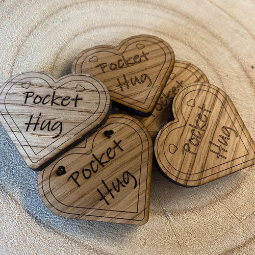 Pocket Heart Hug Healing Heart for Prayer Small Clay Heart - Etsy