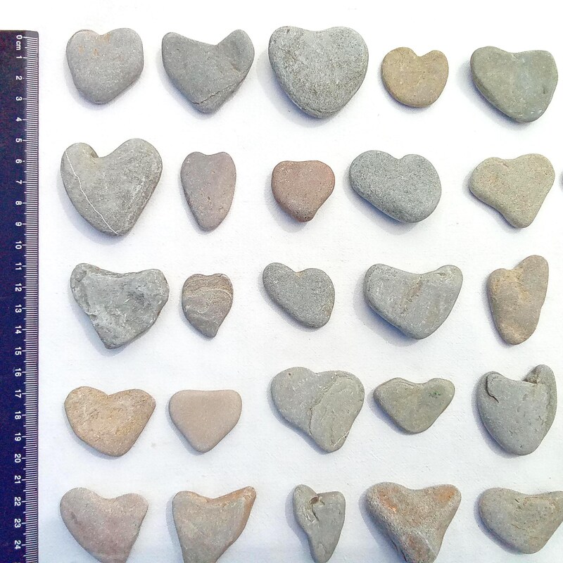 Heart Shaped Rocks - Etsy