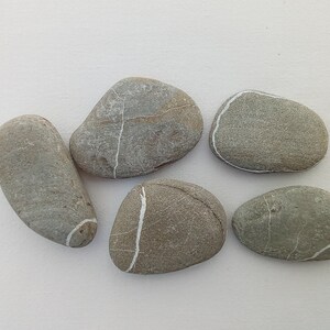 Striped Lightweight Rocks Stones With Stripes. 63-72 Mm (2.4