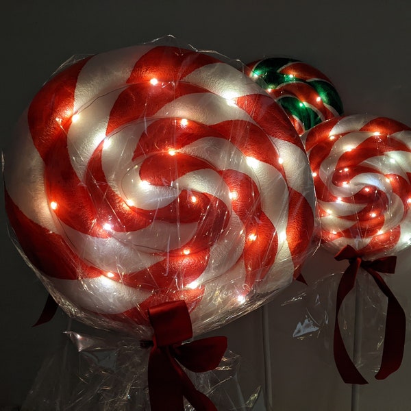 Large Outdoor Christmas Decorations Etsy