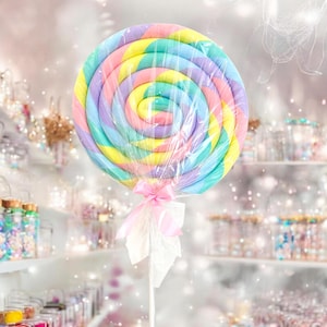 Candyland Requisit - Einhorn Lollipop / Party Dekoration / Candyland Dekoration / Shop Deko Shop Deko / Shop Dekoration