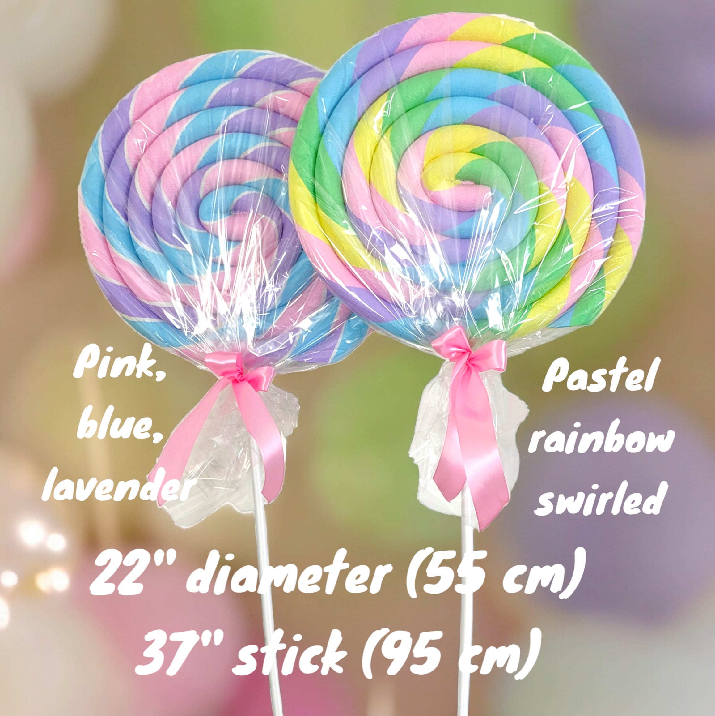 Sucette Pops Multicolore – Sculpture Décorative En Résine