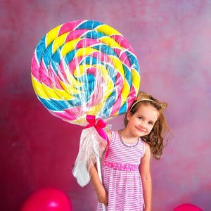 Riesen Lollipop - Lollipop Dekoration / Candy party decor / Riesen Lollipop Requisiten / Outdoor Dekoration / Party Dekoration