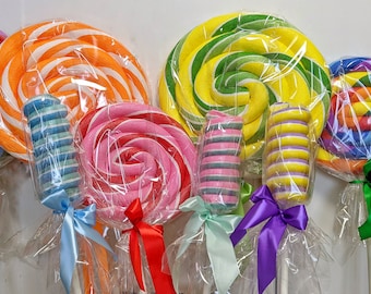 Giant lollipop / Lollipop decoration / Fake Giant Lollipop / Candyland Party Decoration /Candy shop decoration - Cosplay Props - Giant candy