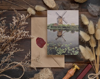 4 x 6 Windmill Artist Made Mini print