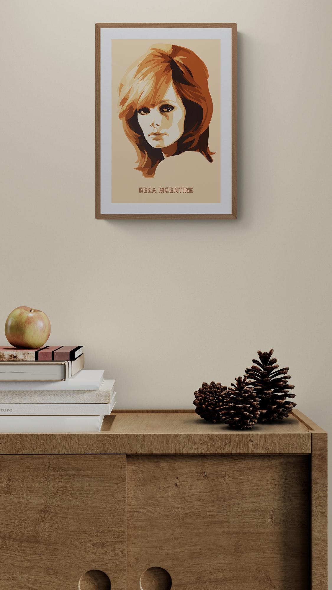 Reba Mcentire Print Instant Download Country Music Print Reba Mcentire ...