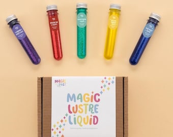 Magical Lustre Liquid Potion Sensory Bottles Play