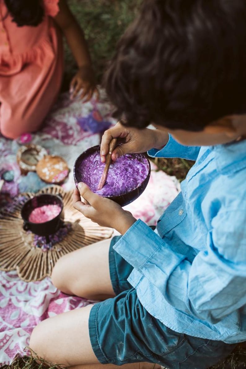 Screen free fairy activity encouraging imaginative sensory play and creative learning for children