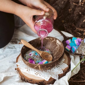 Potion play tools including pipette scoop tweezers and test tube for hands-on sensory activity