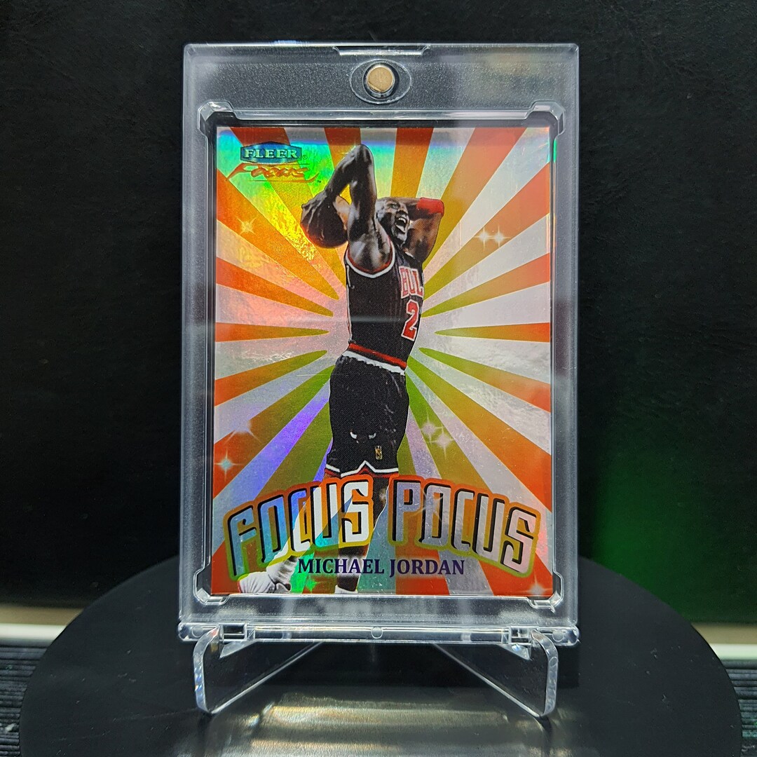 1999-00 Custom Basketball Card Fleer Focus Pocus 23 Michael - Etsy