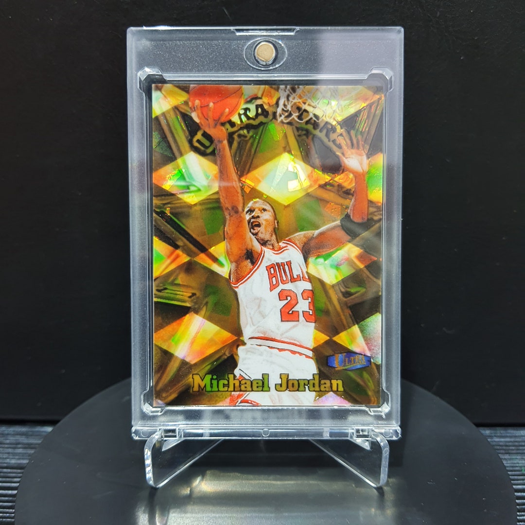 1997-98 Custom Basketball Card Ultra Stars Gold 23 Michael Jordan - Etsy