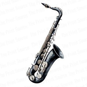Saxophon Aquarell PNG Clipart | Jazz Musik Digitale Kunst | Musiker Illustration | Orchester Sublimationsdruck | Instrumenten Dekor