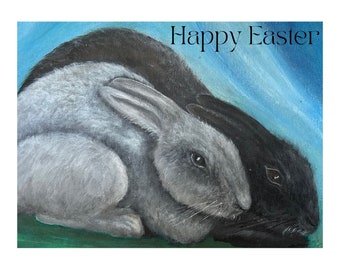 Easter Rabbit Card