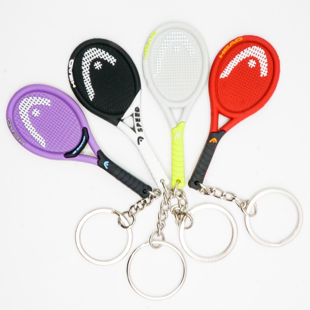TENNIS RACKET KEYRING Novelty Sport Gift for Sports Lovers Etsy UK