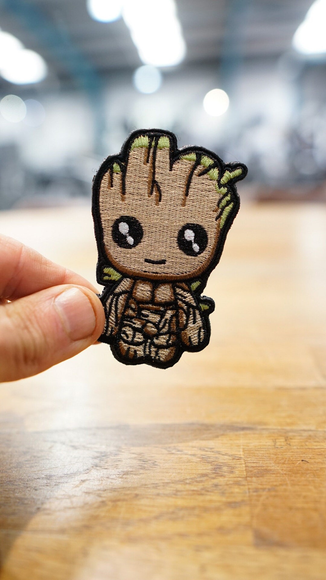 GROOT MARVEL PATCH Velcro Patch for Gym Bag Tactical Weight Weighted