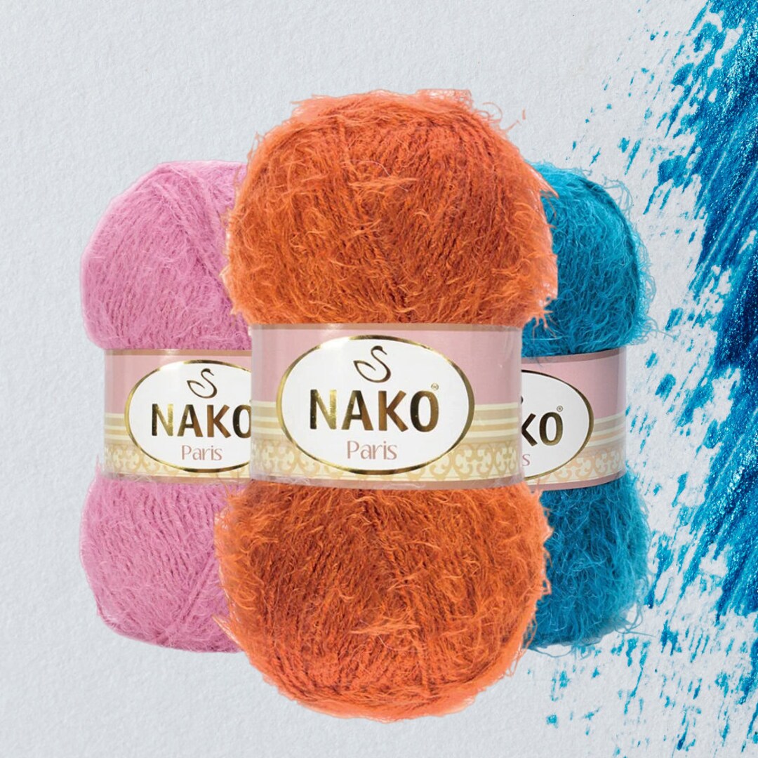 Nako Paris, Crochet Yarn, Knitting Yarn, Nako Yarn, Nako Paris Yarn