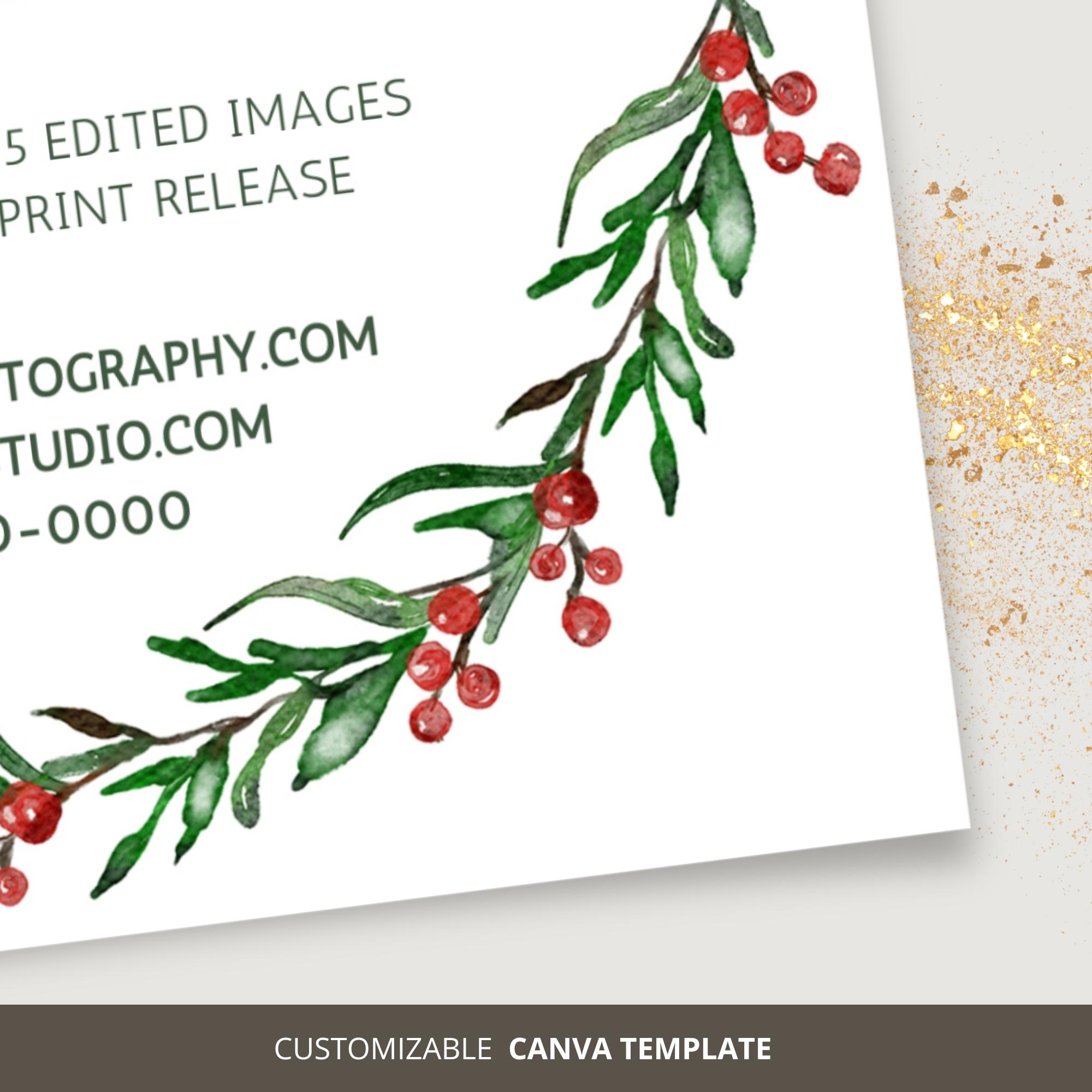 Christmas Minis Session Template Holiday Mini Session Template ...