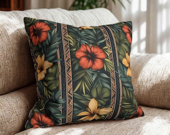 40’s〜50’s Souvenir pillow case Vintage 1940s Satin Pillow Cover PANAMA Souvenir Fringed Case. For