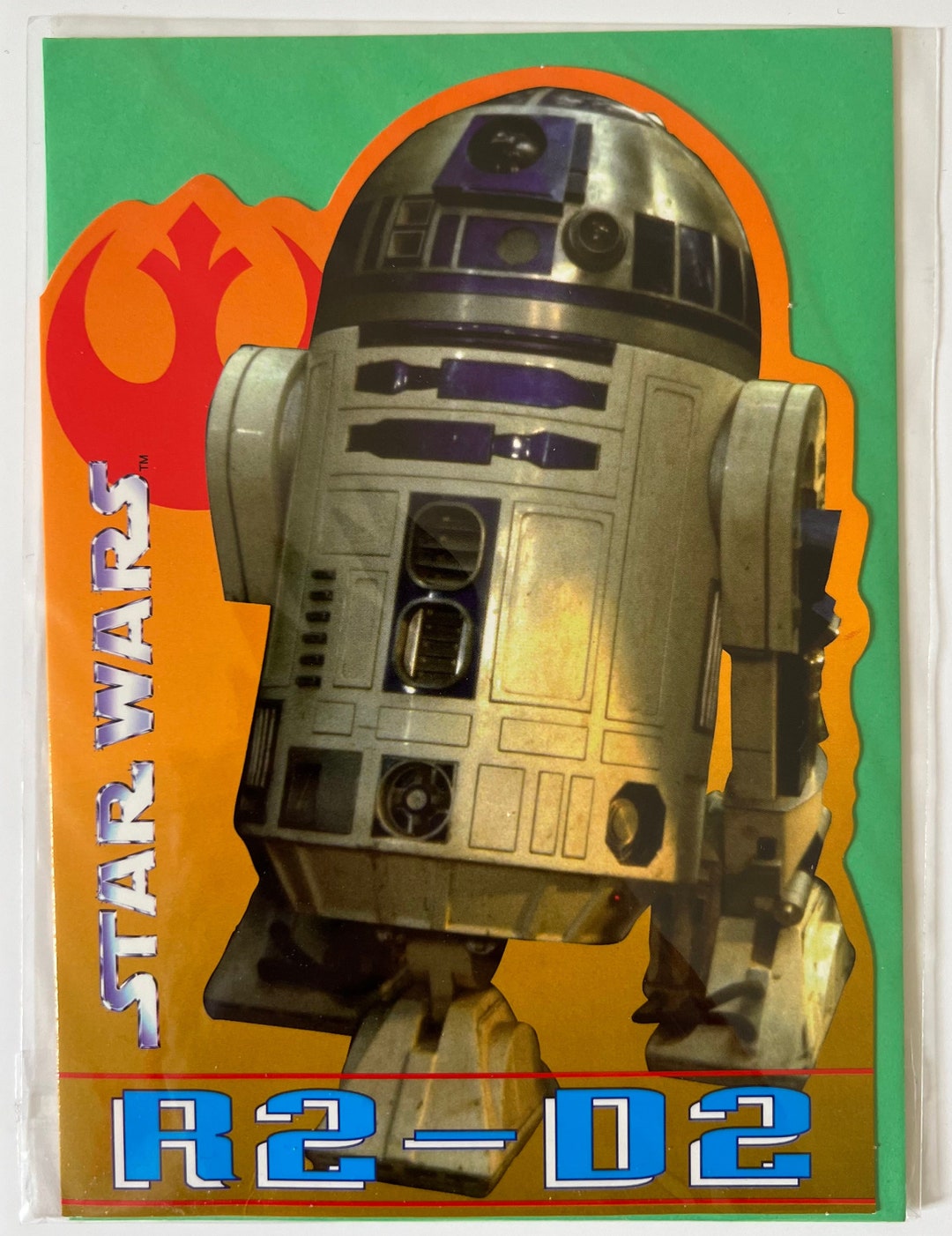Star Wars R2-D2 1997 Vintage Greeting Card - Etsy