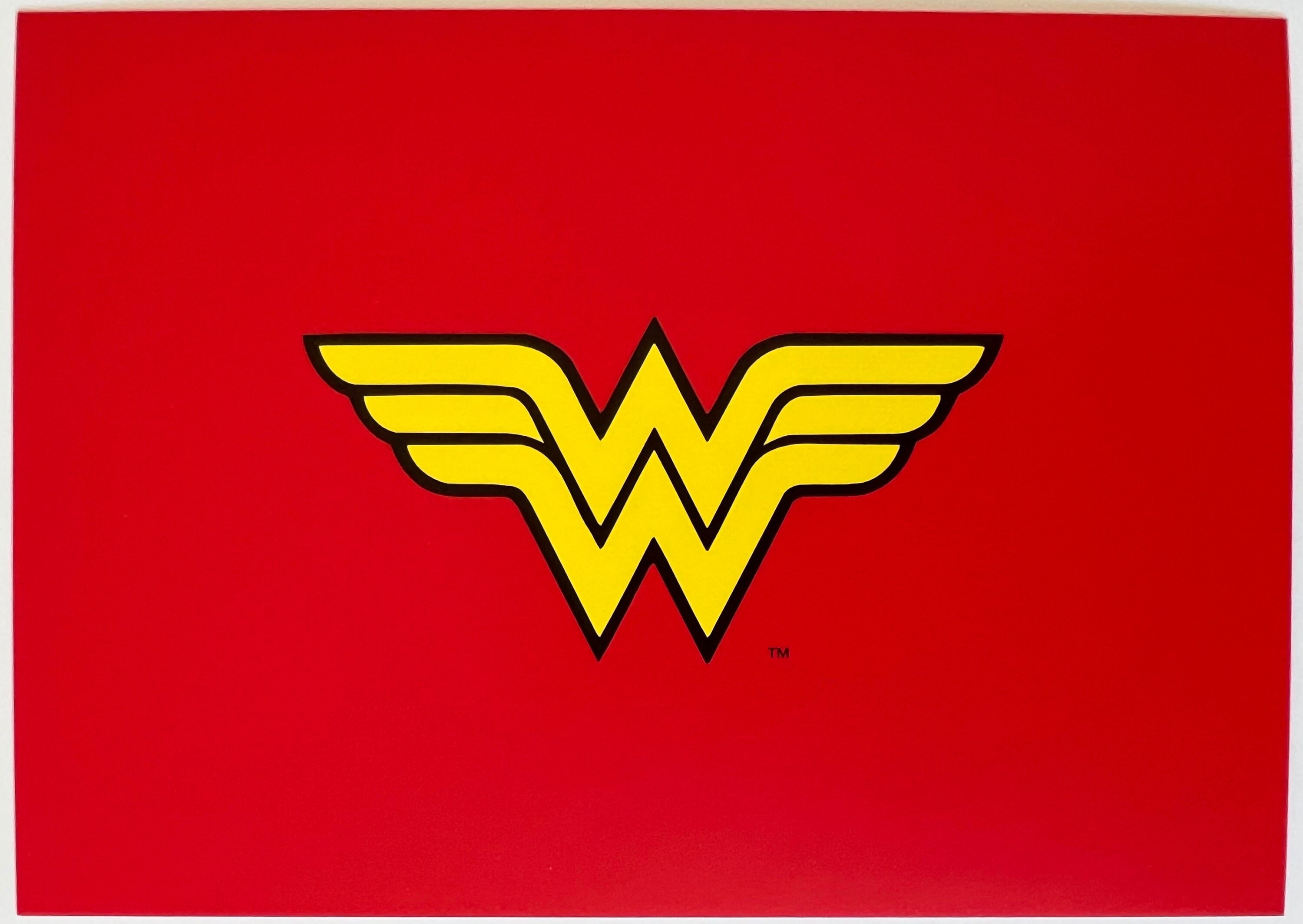 Wonder Woman Logo DC Comics 2001 Vintage Postcard - Etsy