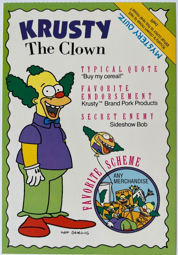 Bob And Krusty The Clown