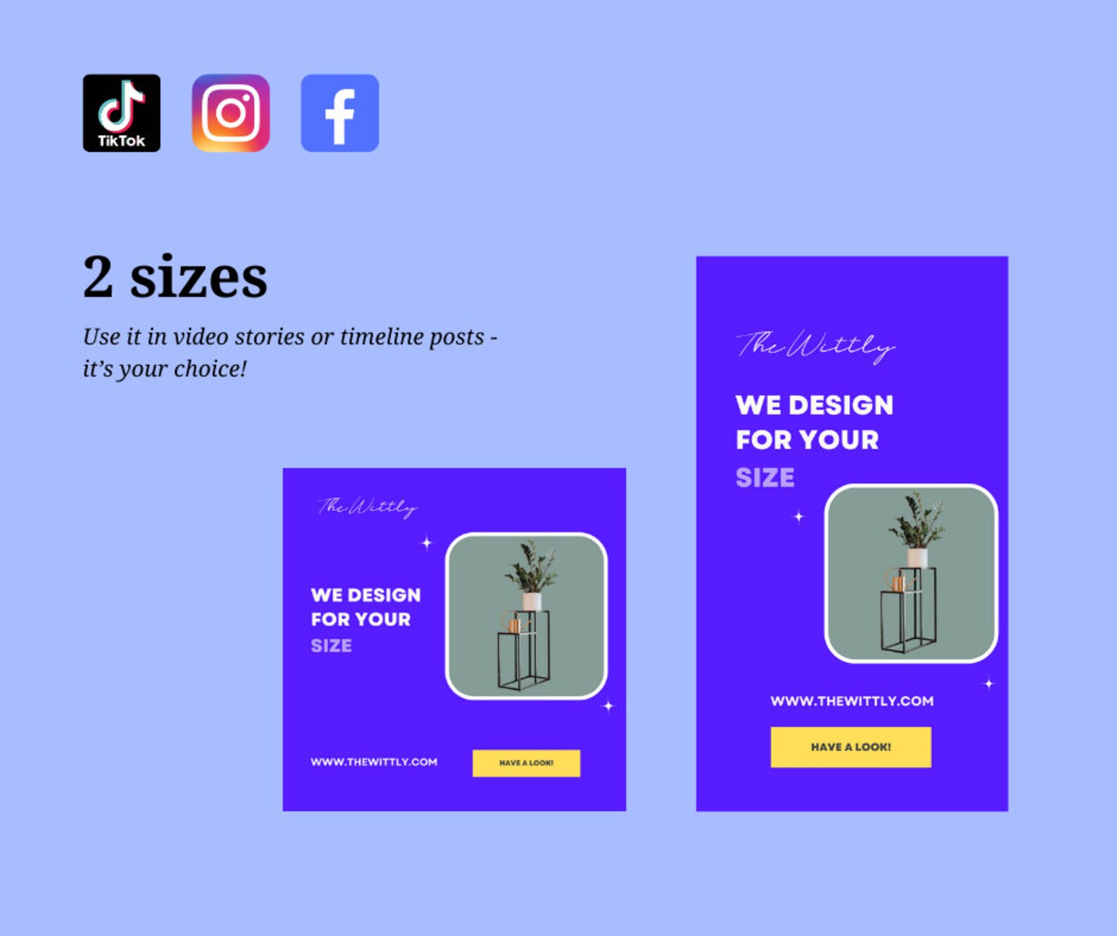 Editable Animated Video Ad for Your Business Editable Canva Template