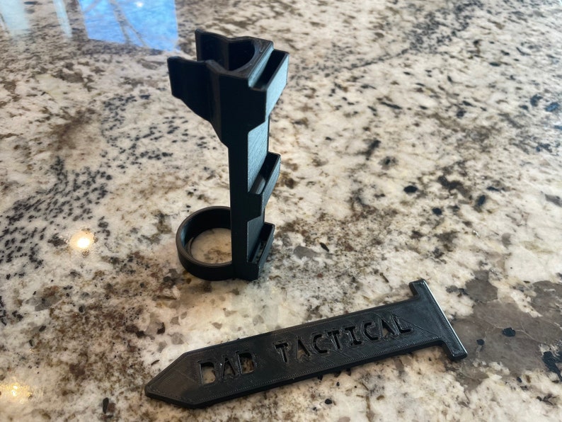 3D printed MOLLE hot sauce holster / holder / mount