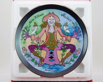 ルートヴィヒ・ホルベルグ装飾プレートコレクション: オーダン・ヘットランドのイラスト