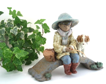 リヤドロ グレ フィギュア「古い釣り穴」#2237 – アントニオ・ラモス、引退