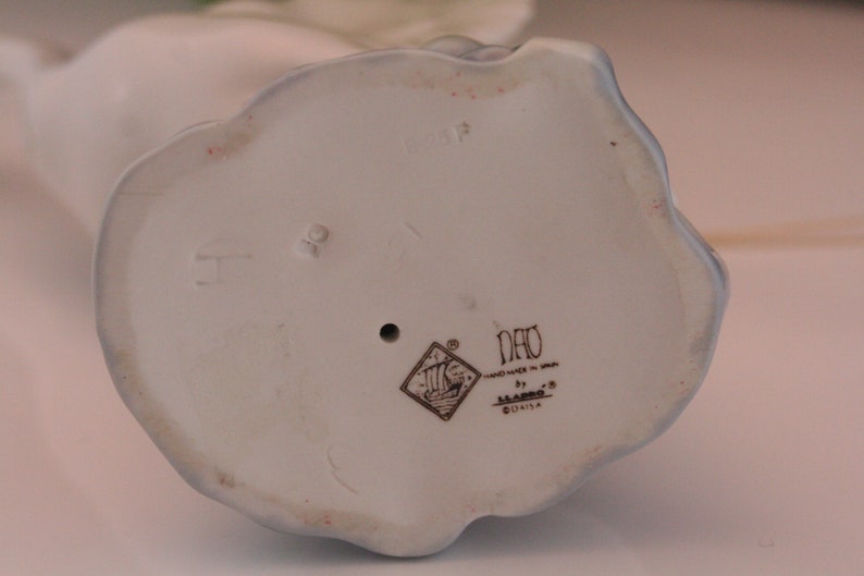 Bottom of figure with NAO by Lladro stamp