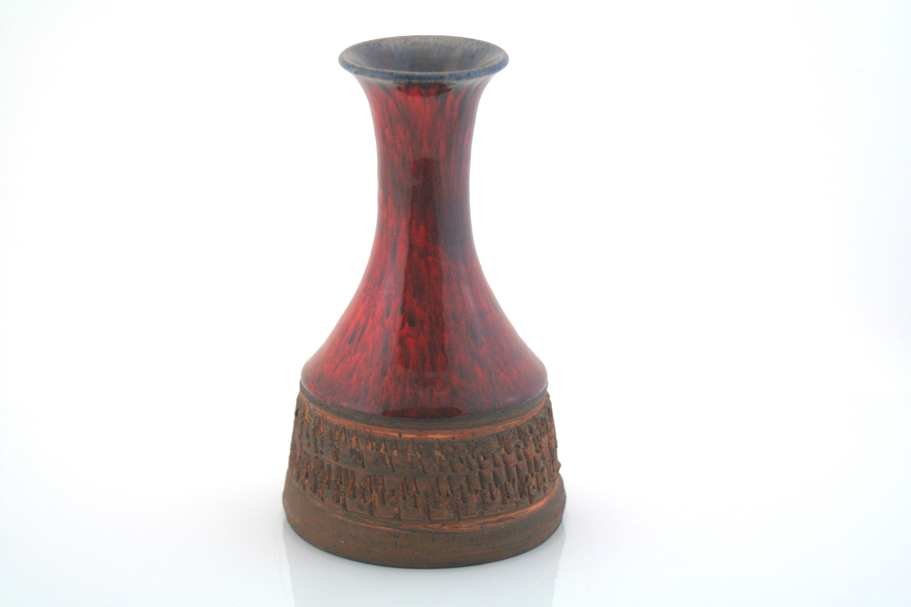Ernst Faxe Nielsen Kirsten Keramik Vase Handmade Scandinavian - Etsy